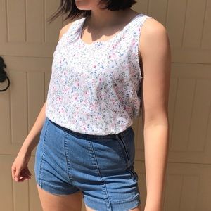 Vintage Floral Tank